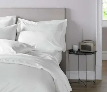 Елітна постільна білизна WHITE, Turkish satin
