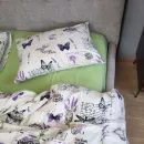 Иконка Постельное белье Листівка/салатовый, Turkish flannel (1)