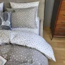 Іконка Комплект постільної білизни Зіронька сіро-беж, Turkish flannel (1)