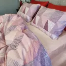 Іконка Постільна білизна фланель Печворк рожев./пудра, Turkish flannel (1)