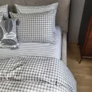 Іконка Клітинка/смужка Turkish flannel наволочка 50x70см, підкладка двостороння (1)
