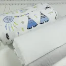 Іконка Дитяча постільна білизна Вігвам/білий, Turkish flannel (1)