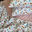 Іконка Дитяча постільна білизна Фланель Пригоди/пудров., Turkish flannel (1)