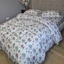 Іконка Постільна білизна фланель Новорічна ніч Turkish flannel 5D (1)