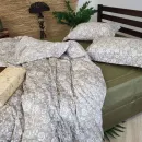 Иконка Сатин PREMIUM, MUSCAT OLIVE 50*70см, двуст. (1)