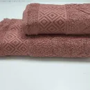Іконка Рушники махрові VIP COTTON GALINA, корал (1)